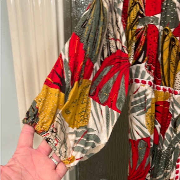 Cato Women's Tropical Kimono Cardigan - Picture 4 of 7